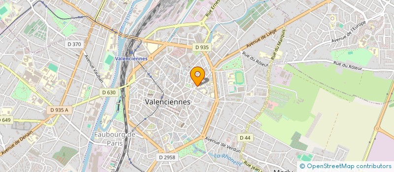 localisation de l'entreprise SERVICE TECHN ACTIVITE JEUNE NORD-ARTOIS à VALENCIENNES