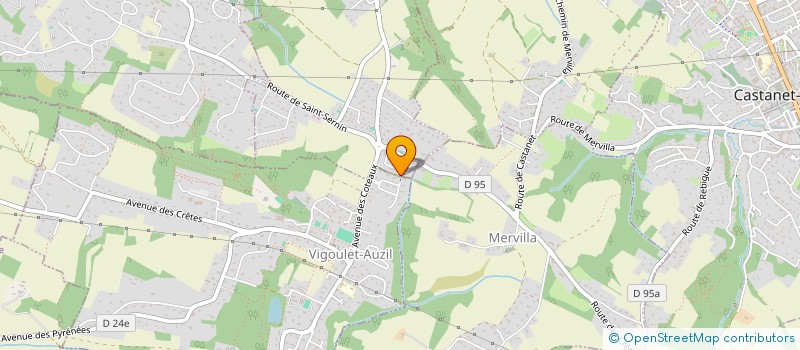 localisation de l'entreprise SERVICE TECHNIC GAZ  PECHBUSQUE