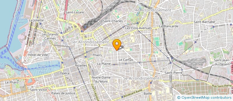 localisation de l'entreprise SERVICE TECHNIQUE CHAUFFAGE à MARSEILLE