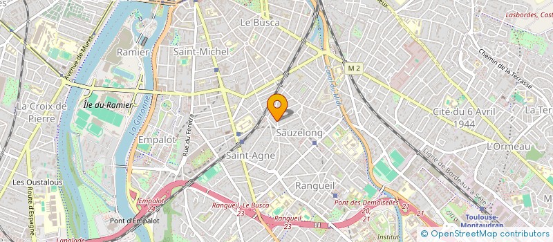 localisation de l'entreprise SERVICE TECHNIQUE ELECTRICITE BATIMENT  TOULOUSE