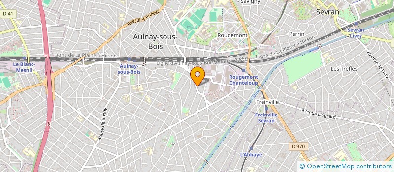 localisation de l'entreprise SERVICE TECHNIQUE ELECTRONIQUE à AULNAY-SOUS-BOIS