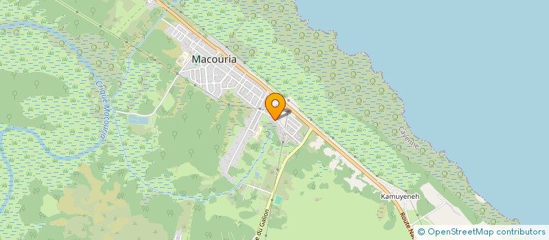 localisation de l'entreprise SERVICE TOUT EN FINITION  MACOURIA
