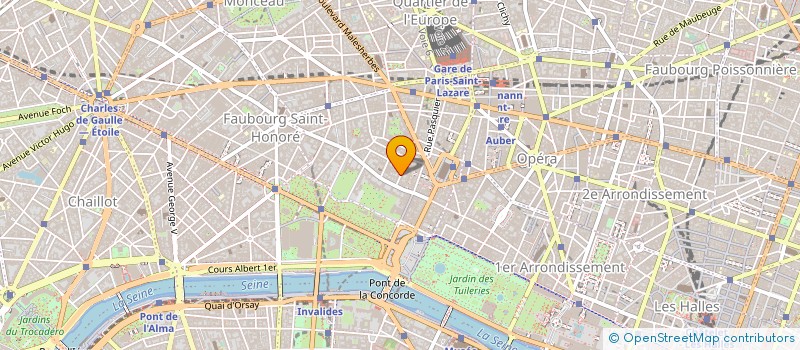 localisation de l'entreprise SERVICE TRADING INTERNATIONAL  PARIS