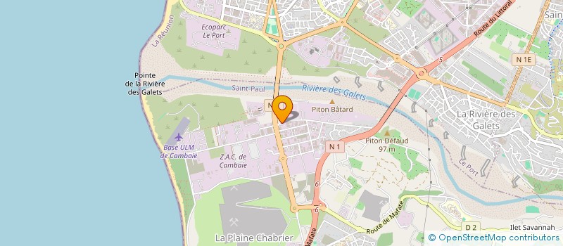 localisation de l'entreprise SERVICE TRANSPORTS TRAVAUX à SAINT-PAUL