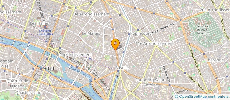 localisation de l'entreprise SERVICE UNIFIE IMPRIMER TECHNOL EQUIPEME à PARIS