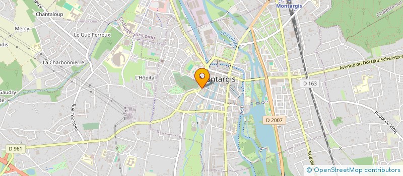 localisation de l'entreprise SERVICE VENTES à MONTARGIS