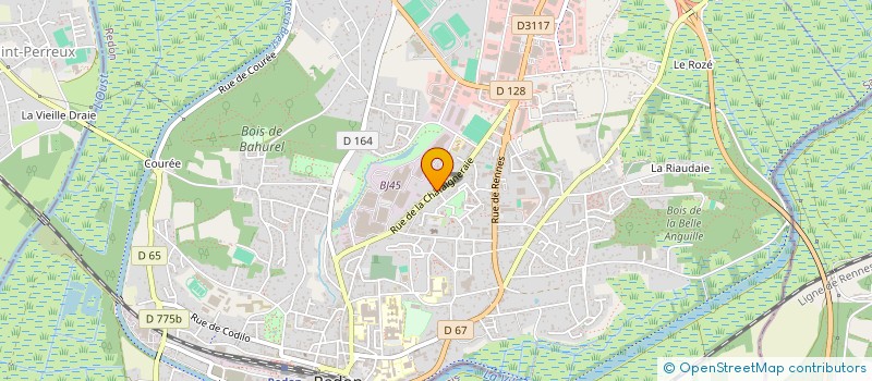 localisation de l'entreprise SERVICE VERT SARL  REDON