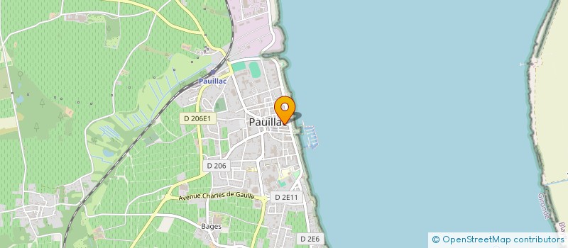 localisation de l'entreprise SERVICE VITICOLE PAUILLAC à PAUILLAC