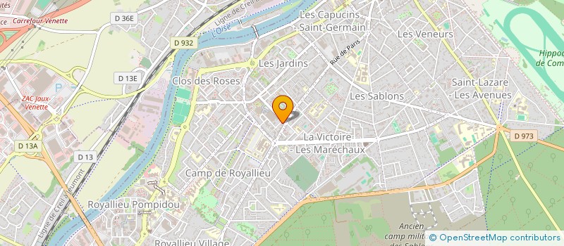 localisation de l'entreprise SERVICEO PRO  COMPIEGNE