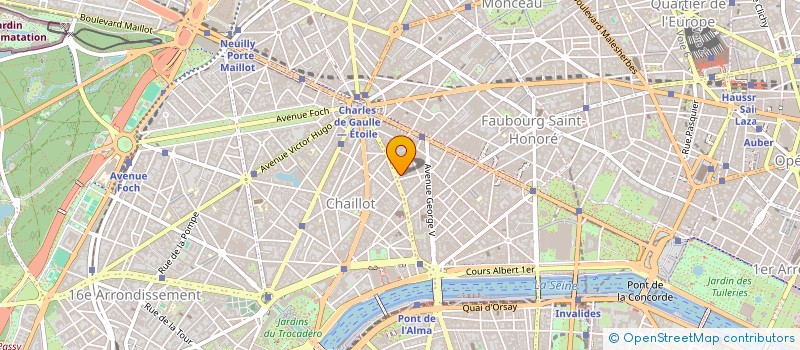 localisation de l'entreprise SERVICEPLAN GROUP FRANCE à NEUILLY-SUR-SEINE