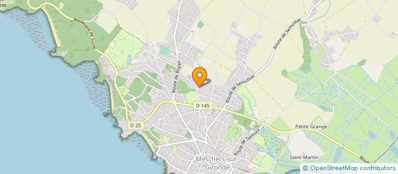 localisation de l'entreprise SERVICES 2000 SARL  MESCHERS-SUR-GIRONDE