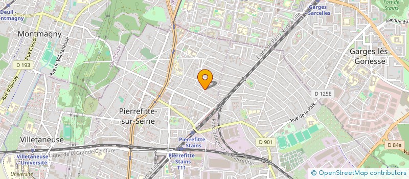 localisation de l'entreprise SERVICES 221  PIERREFITTE SUR SEINE