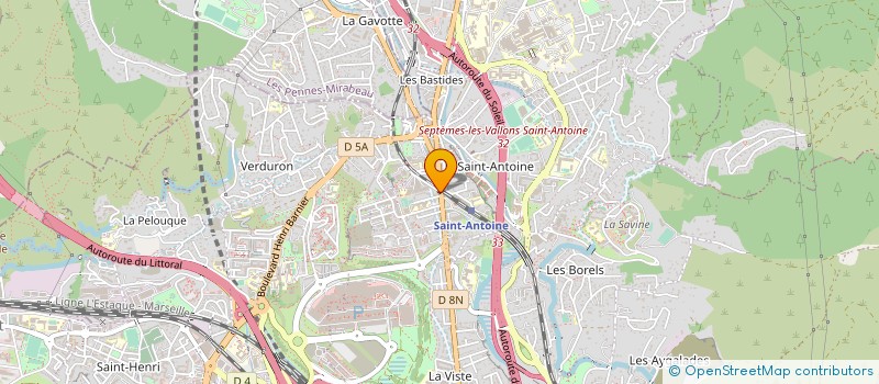 localisation de l'entreprise SERVICES 3000 à MARSEILLE
