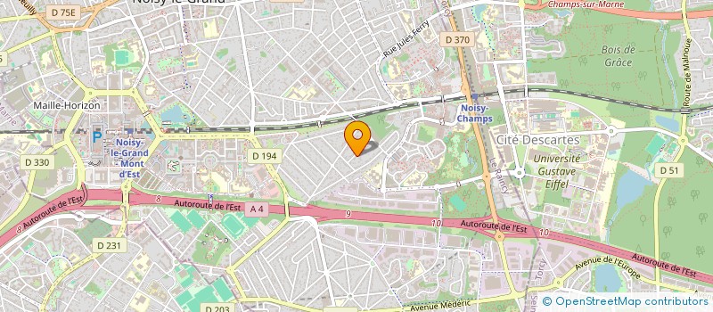 localisation de l'entreprise SERVICES 4 à NOISY-LE-GRAND