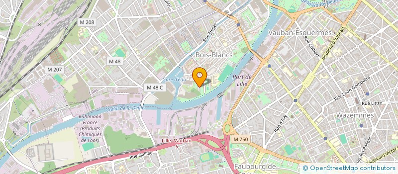 localisation de l'entreprise SERVICES 59 à LILLE