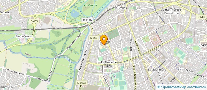 localisation de l'entreprise SERVICES A DOMICILE EN2M à CAEN