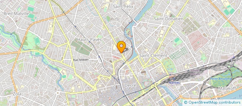 localisation de l'entreprise SERVICES A DOMICILE NANTES à NANTES