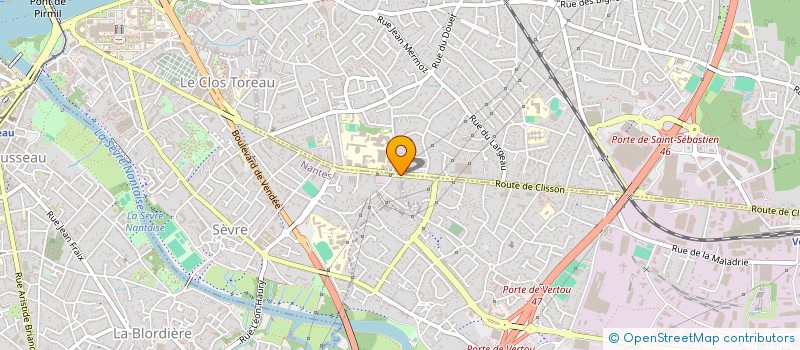 localisation de l'entreprise SERVICES A DOMICILE NANTES SUD à NANTES