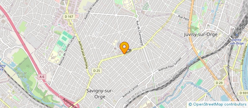 localisation de l'entreprise SERVICES A LA CARTE à CHEVANNES