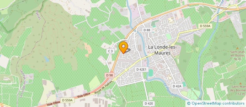 localisation de l'entreprise SERVICES A SUIVRE à LA LONDE-LES-MAURES