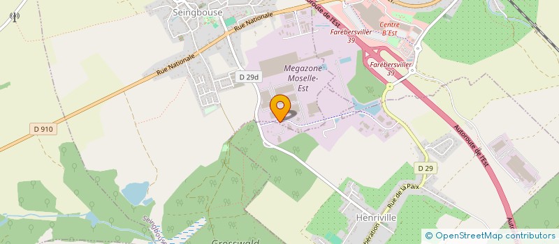 localisation de l'entreprise SERVICES AFFUTAGES FABRICATION OUTILS  HENRIVILLE
