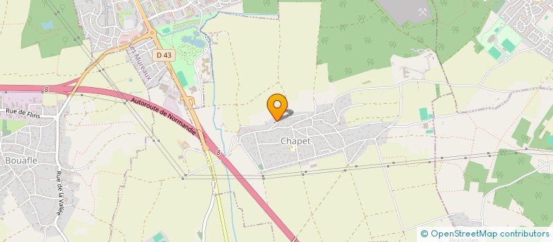 localisation de l'entreprise SERVICES AMBROISE PARE  CHAPET