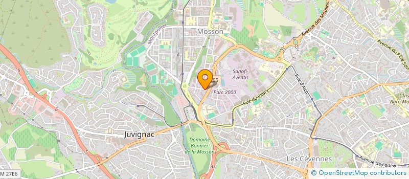 localisation de l'entreprise SERVICES AMENAGEMENTS DIVERS TP à MONTPELLIER