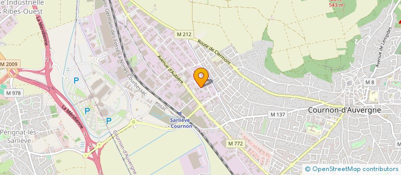 localisation de l'entreprise SERVICES AND CO  COURNON-D'AUVERGNE