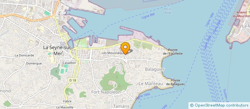 localisation de l'entreprise SERVICES APPROVISIONNEMENTS VAROIS à LA SEYNE-SUR-MER