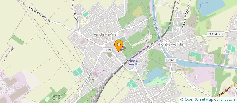 localisation de l'entreprise SERVICES ARTESIENS à VENDIN LE VIEIL