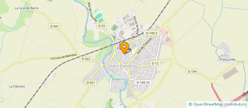 localisation de l'entreprise SERVICES ASSISTANCE à ILLIERS-COMBRAY