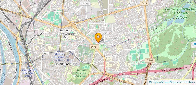 localisation de l'entreprise SERVICES ASSISTANCE à SAINT DENIS