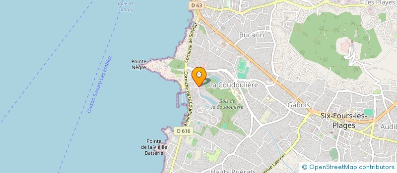 localisation de l'entreprise SERVICES & ASSOCIES à SIX-FOURS-LES-PLAGES
