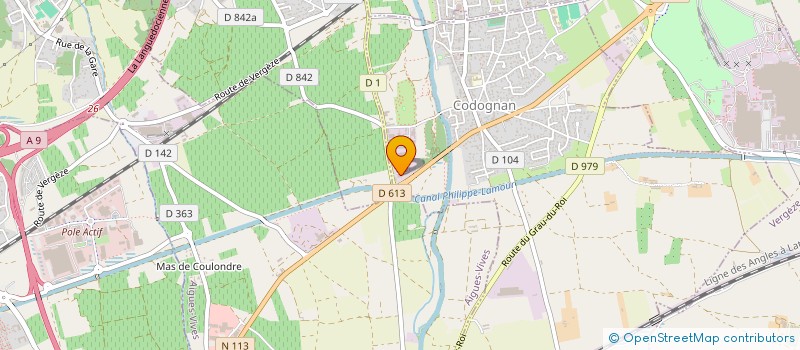 localisation de l'entreprise SERVICES ATELIER VENTE D'EQUIPEMENTS ET DE MOTOCULTURE MOBILE  CODOGNAN