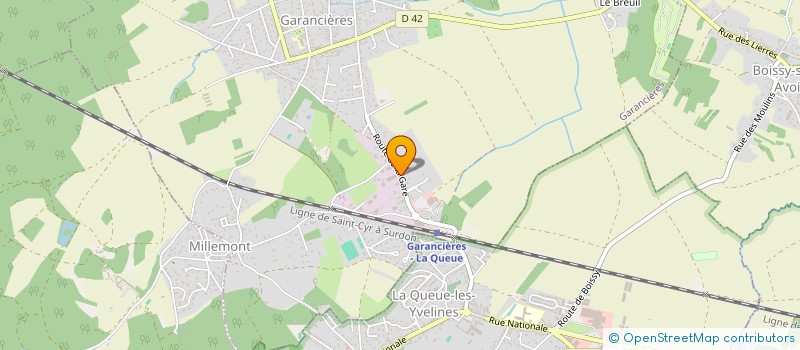 localisation de l'entreprise SERVICES AUTO 78  GARANCIERES