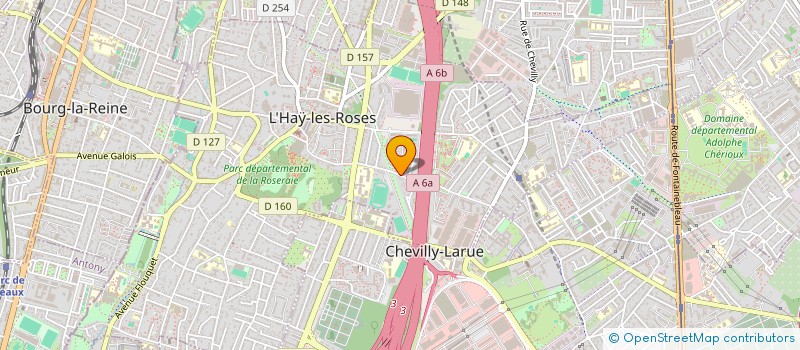 localisation de l'entreprise SERVICES AUTO 94 à L'HAY-LES-ROSES