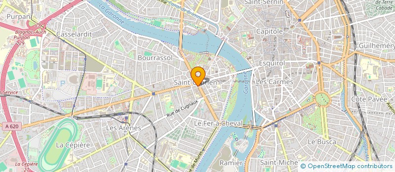 localisation de l'entreprise SERVICES AUTO BIASOTTO à TOULOUSE