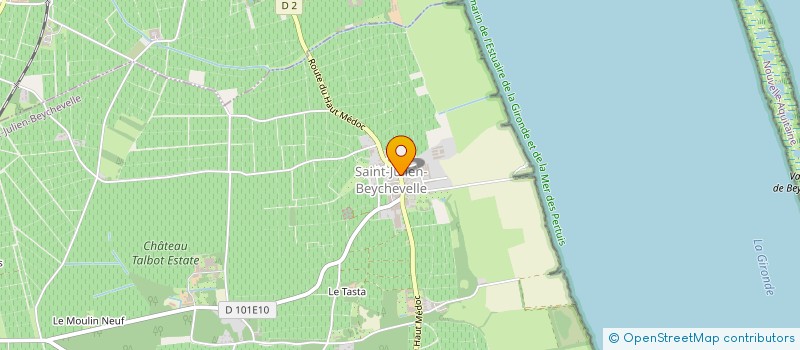 localisation de l'entreprise SERVICES AUTO EURL  SAINT-JULIEN-BEYCHEVELLE