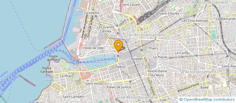 localisation de l'entreprise SERVICES AUX BUREAUX à MARSEILLE