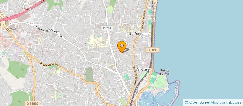 localisation de l'entreprise SERVICES AUX PARTICULIERS ET AUX ENTREPRISES à ANTIBES