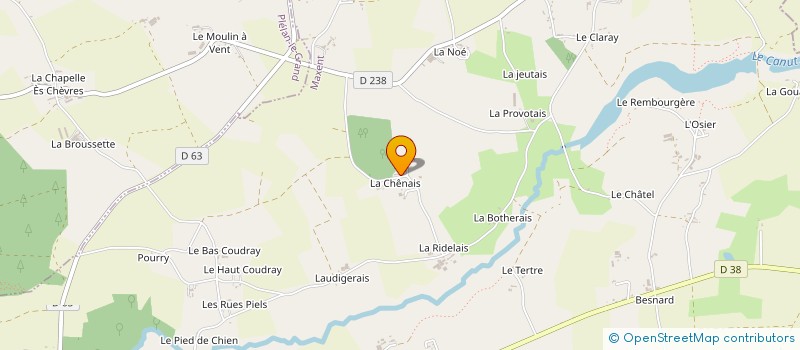 localisation de l'entreprise SERVICES AUX PROFESSIONNELS ET INDUSTRIELS POUR LA REALISATION D INNOVATIONS TECHNOLOGIQUES SOLS TECHNIQUES ET EQUIPEMEN  MAXENT