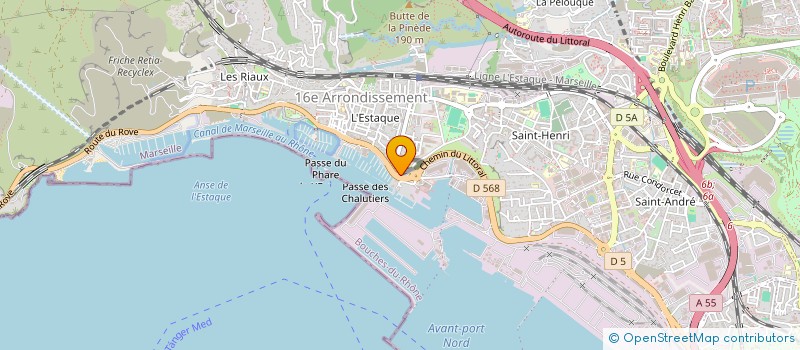 localisation de l'entreprise SERVICES AUXILIAIRES DE L'ARMEMENT à MARSEILLE