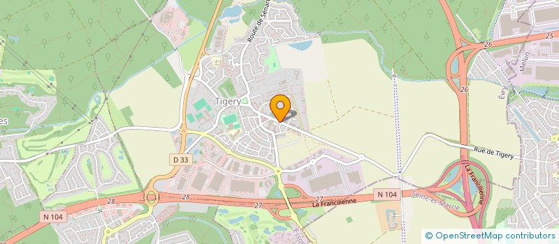 localisation de l'entreprise SERVICES BATIMENT à TIGERY