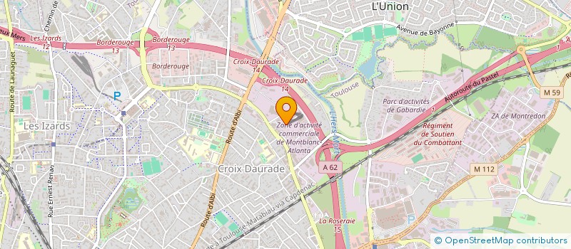 localisation de l'entreprise SERVICES BATIMENTS TRAVAUX PUBLICS SBTP à TOULOUSE