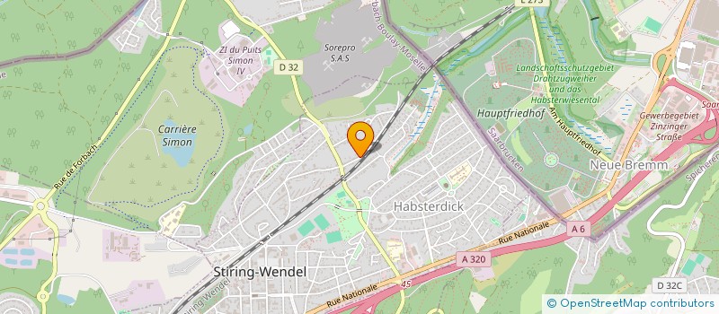 localisation de l'entreprise SERVICES CARS POIDS LOURDS à STIRING-WENDEL