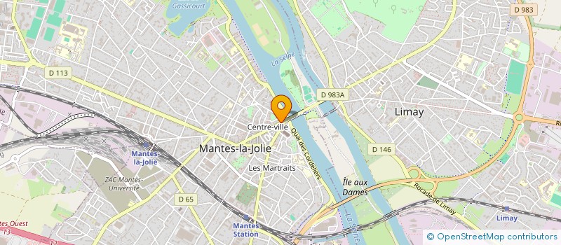 localisation de l'entreprise SERVICES CARTE GRISE  MANTES-LA-JOLIE