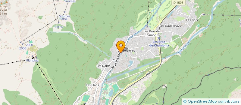 localisation de l'entreprise SERVICES CHALETS  PASSY