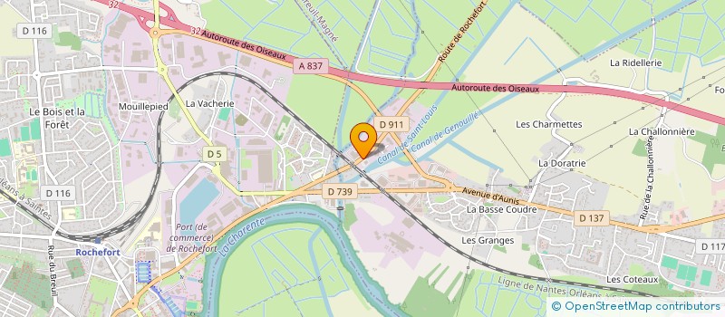 localisation de l'entreprise SERVICES CHARENTAIS A LA PERSONNE  ROCHEFORT