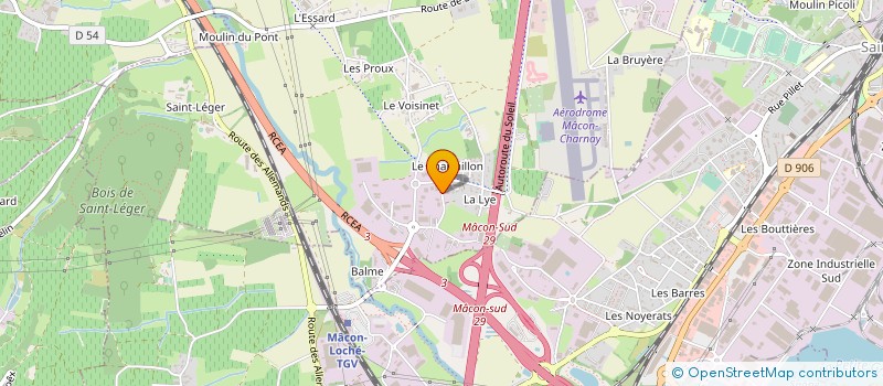 localisation de l'entreprise SERVICES-COM à CHARNAY-LES-MACON