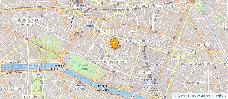 localisation de l'entreprise SERVICES COMPRIS  PARIS